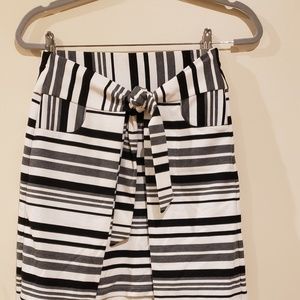 Cabi striped skirt